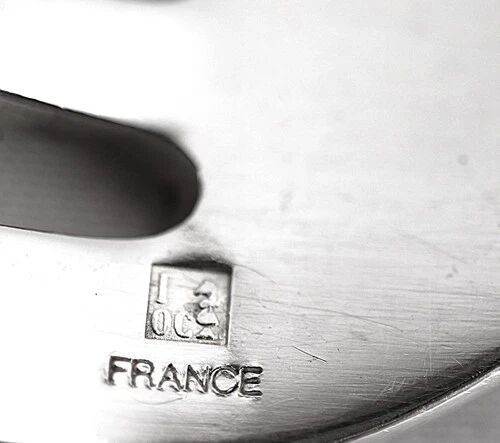 Christofle Spatours, 12 cake forks, silver-plated, excellent condition.