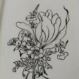 rare rectangular KG Lunéville dish from the 1900s