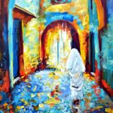 Tableau peinture à l'huile fait main