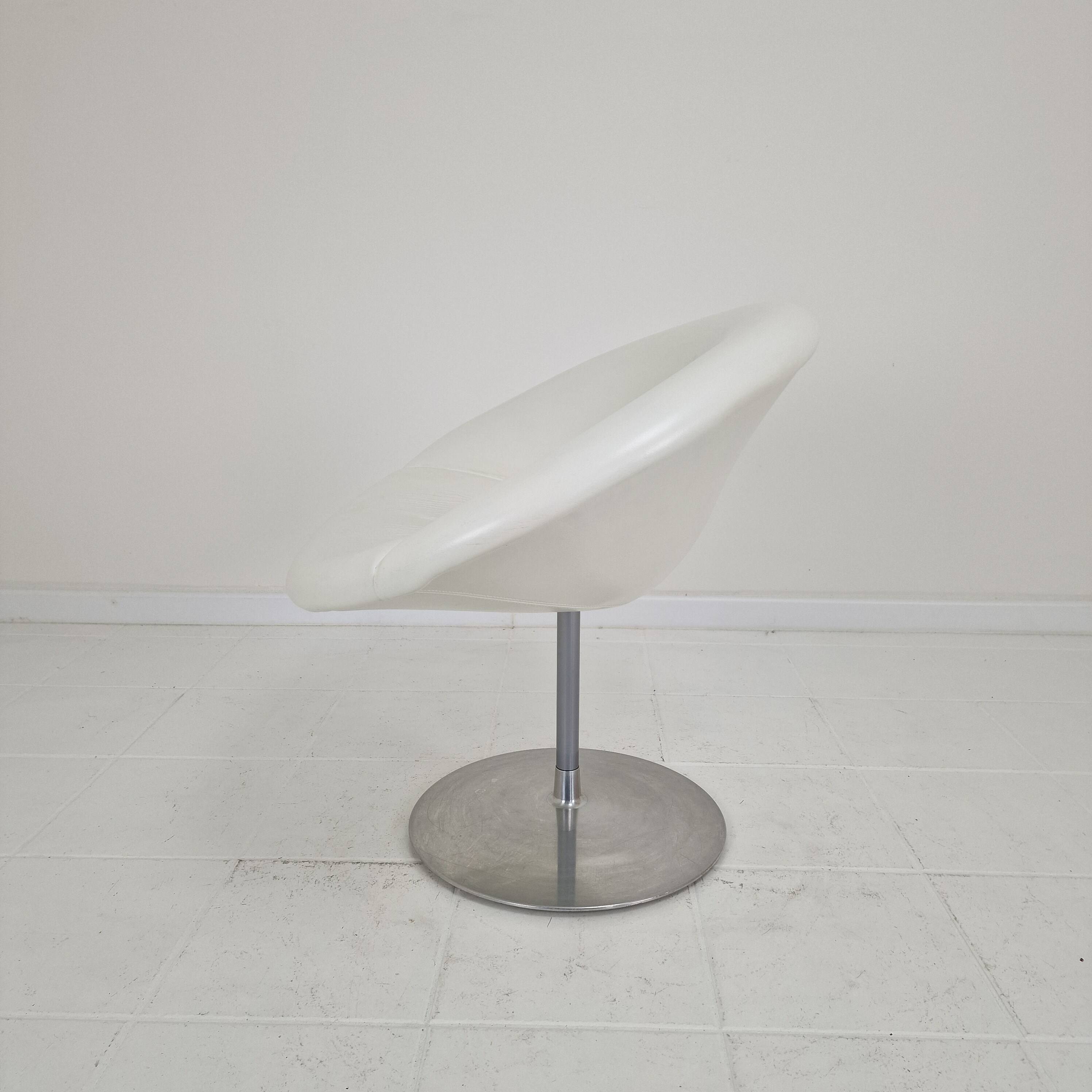 Artifort Little Globe Chair by Pierre Paulin in Leather, 1980's