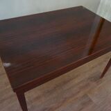 Rosewood extendable dining table, extended 189cm