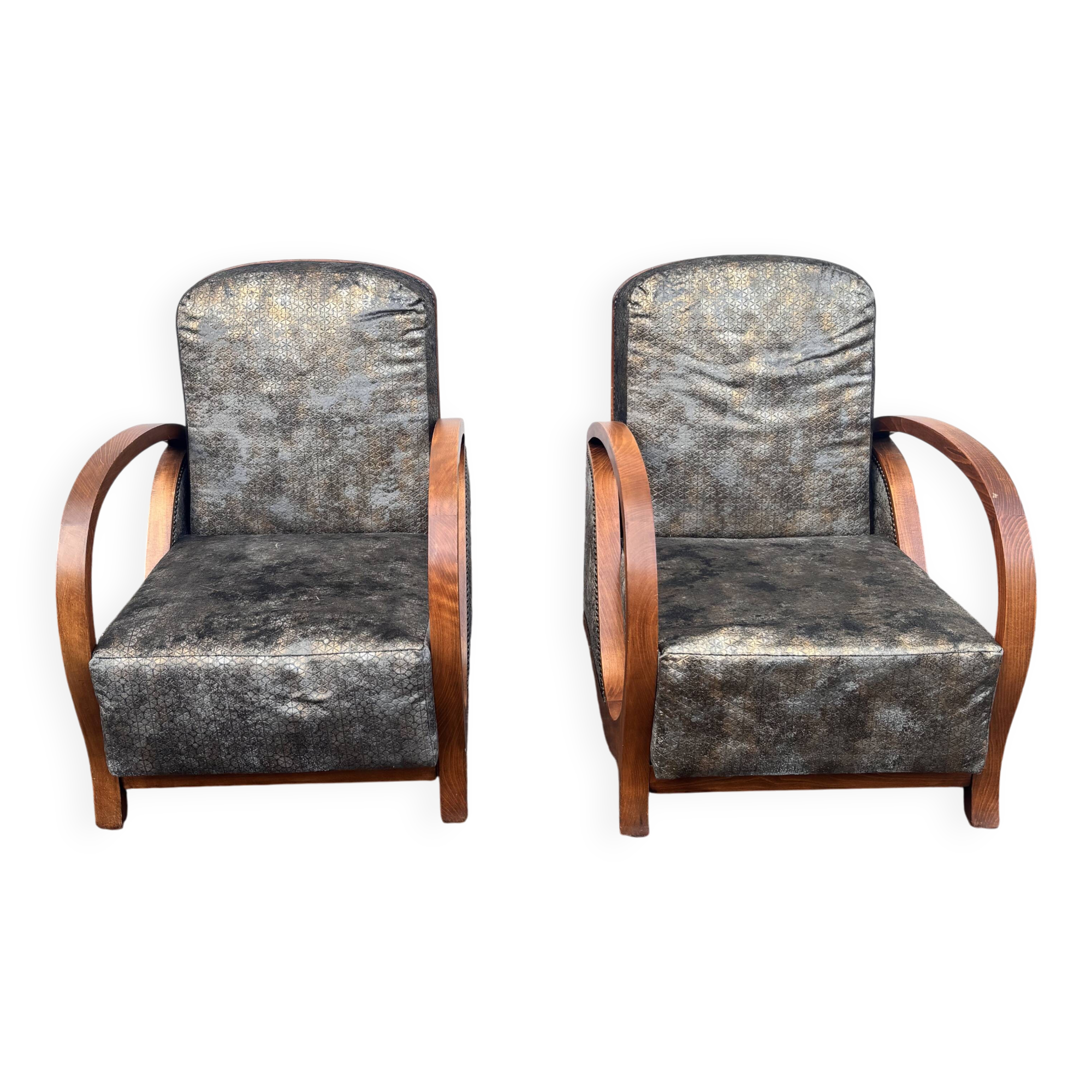 paire de fauteuil art déco