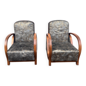 paire de fauteuil art