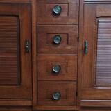 Art Deco Walnut Sideboard Buffet