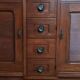 Art Deco Walnut Sideboard Buffet