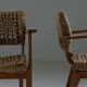 Pair of bridge armchairs Vibo, 1950s France