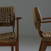 Pair of bridge armchairs Vibo, 1950s France