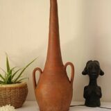 Vintage terracotta lamp base