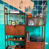 Mid Century vintage bookcase