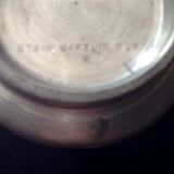 Guaranteed pure Tin Sign P. Chaumette vase