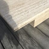 Vintage travertine coffee table