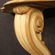 Italian lacquered and painted console table