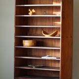 Martin Nyrop Library by Rud. Rasmussen in Oregon pine, Danish Modern, 1905