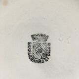 Digoin white earthenware box