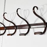 Cloakroom Coat Rack in Curved Beech, J&J Kohn – Early 20th Century