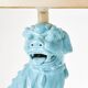 The William Billy Haines style Chinese Fu Dog table lamps circa 1970.