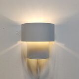 Minimalist white Ikea wall lamp