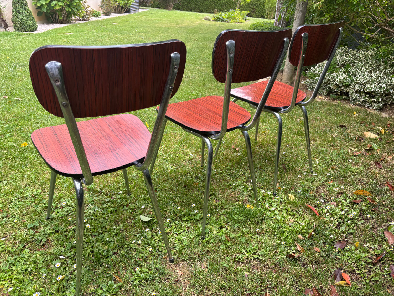 Chaises en Formica