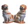 Set of 2 Dog Statues – Staffordshire – Ornament – Vintage Pair