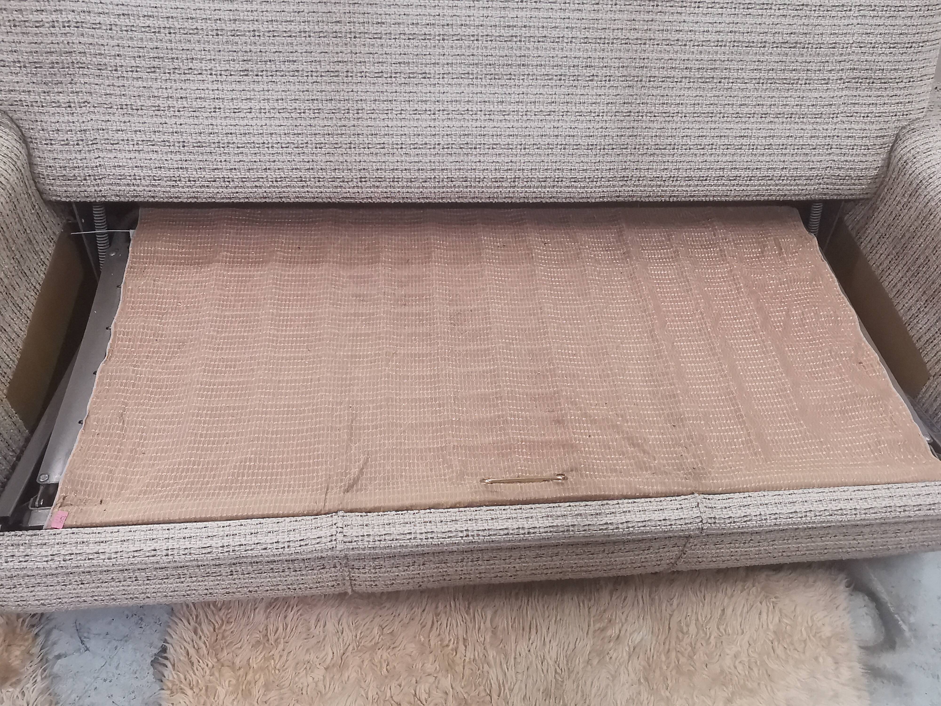 Sofa bed and armchair