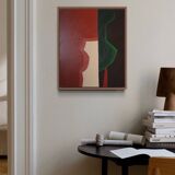 Contemporary abstract terra-cotta “sinuosity”