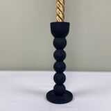 Vintage beaded candle holder