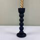 Vintage beaded candle holder