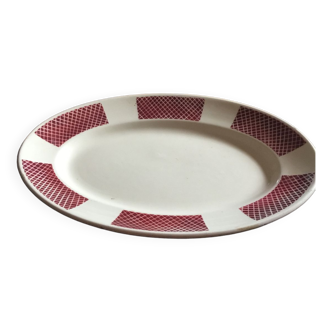 Oval dish