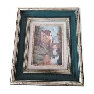 Signed painting