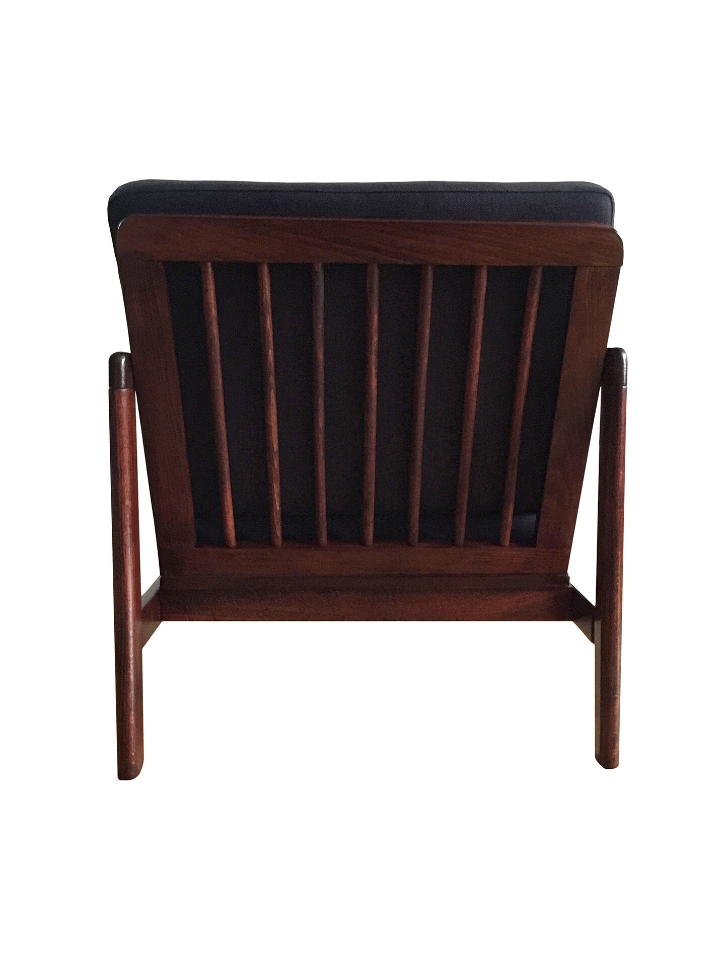 Dark Blue B-7752 Armchairs by Zenon Bączyk for Swarzędzkie Fabryki Mebli, 1960