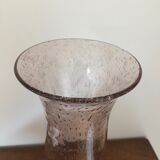 Vase bullé signé Biot