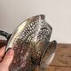 Silver Metal Openwork Vintage Art Deco Fruit Basket