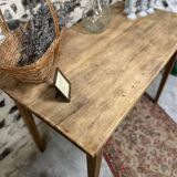 table with vintage drawer