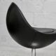 pair of "space age" swivel chairs. Sweden, circa 1965