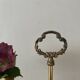 Servant or vintage jewelry holder in glass and brass