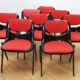 Suite de 8 chaises Dorsal, Eurosit