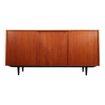 Buffet en teck, design danois, années 1970, production : Danemark