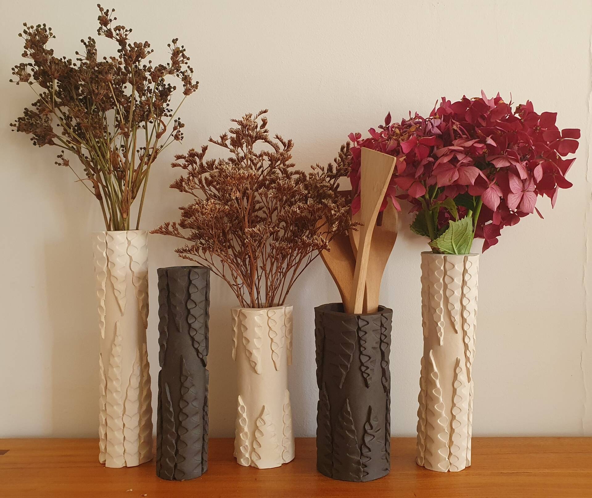 Vases en poterie