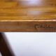 Solid walnut bench "Torbecchia" by Giovanni Michelucci, 1960s