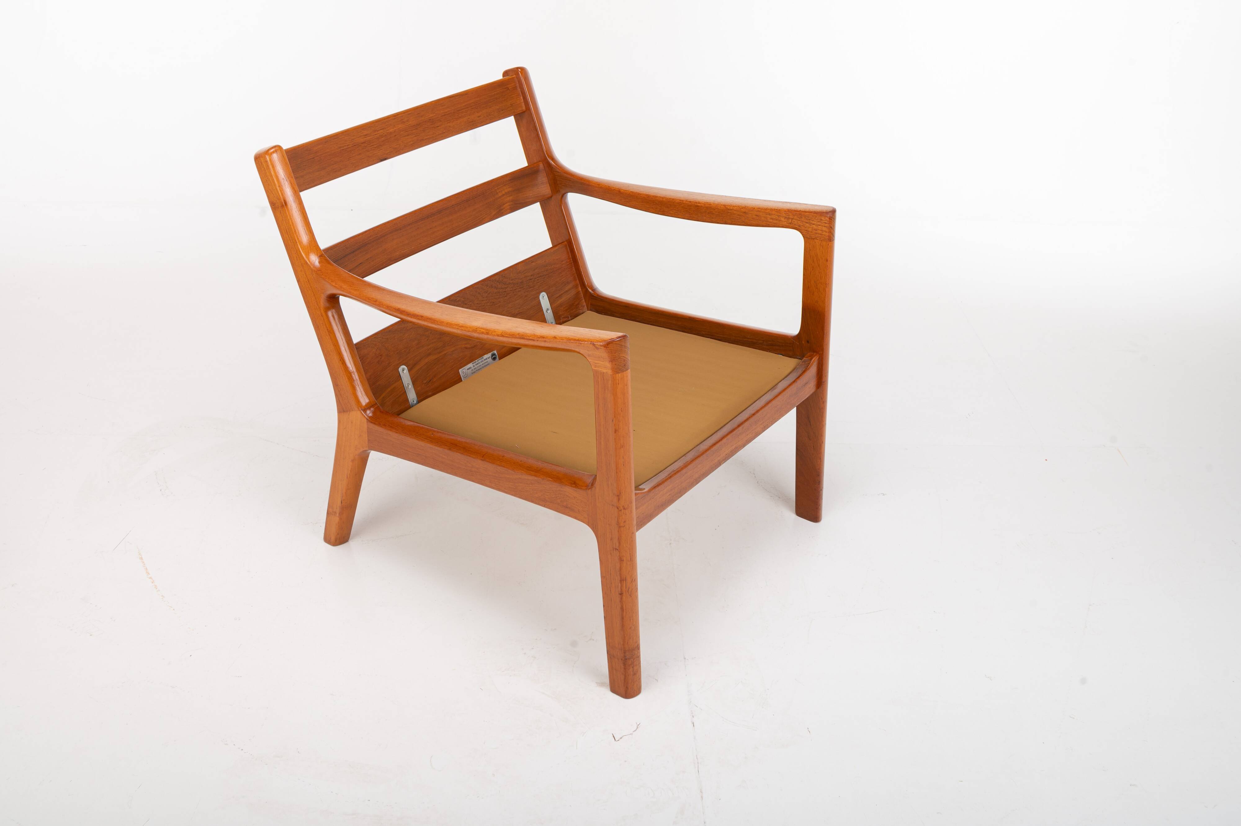 Easy chair by Ole Wanscher for Peter Jeppesen Møbelfarbik, Denmark 1960s