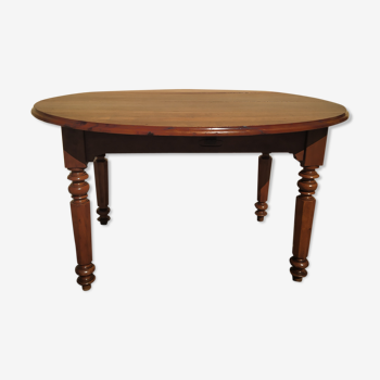 Old Louis Philippe-style table with clamshells