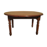 Old Louis Philippe-style table with clamshells