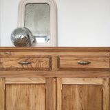 Parisian buffet raw wood
