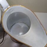 Enamelled pitcher and bucket