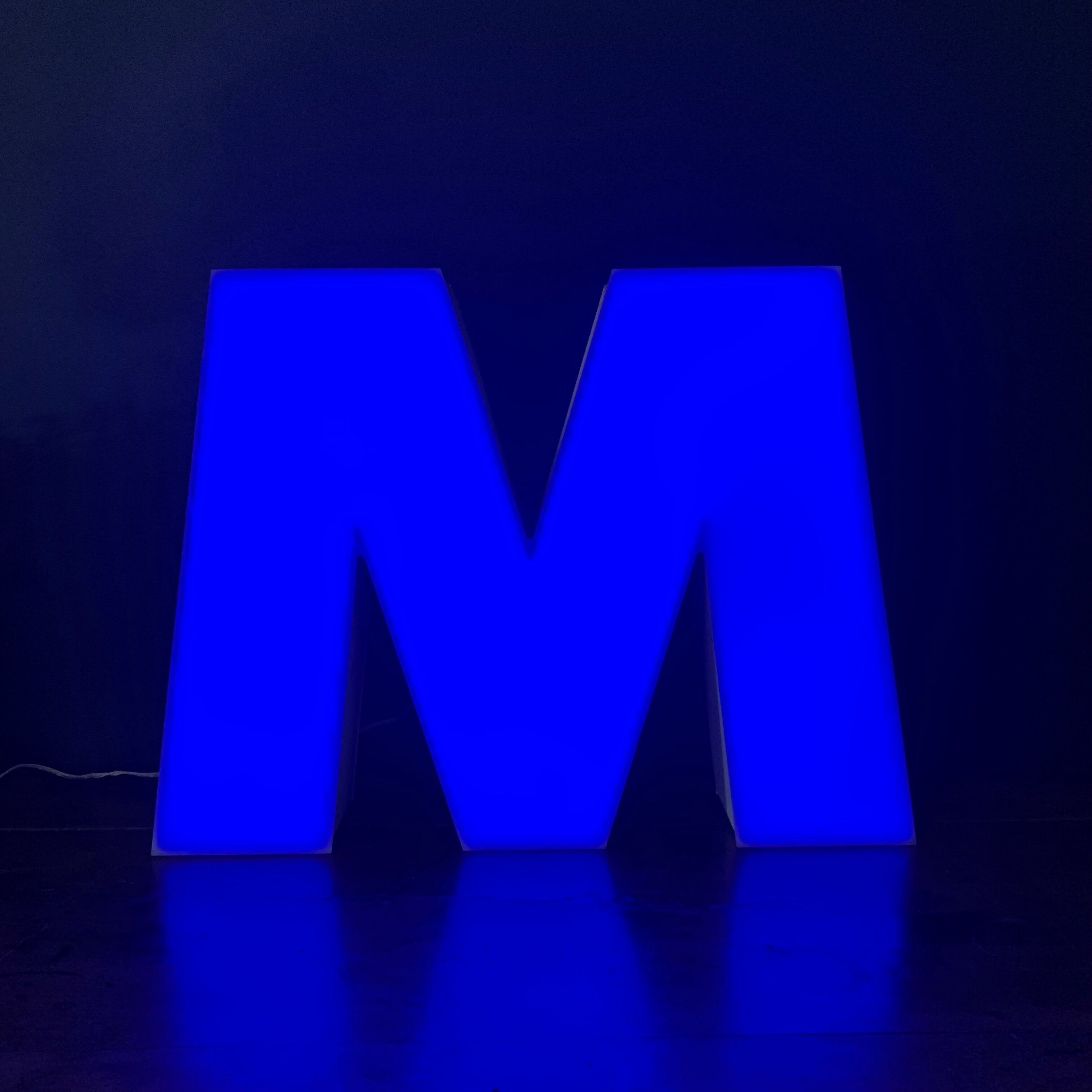 Illuminated sign letter
