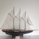 Collection model of the three-masted schooner L'Atlantide.