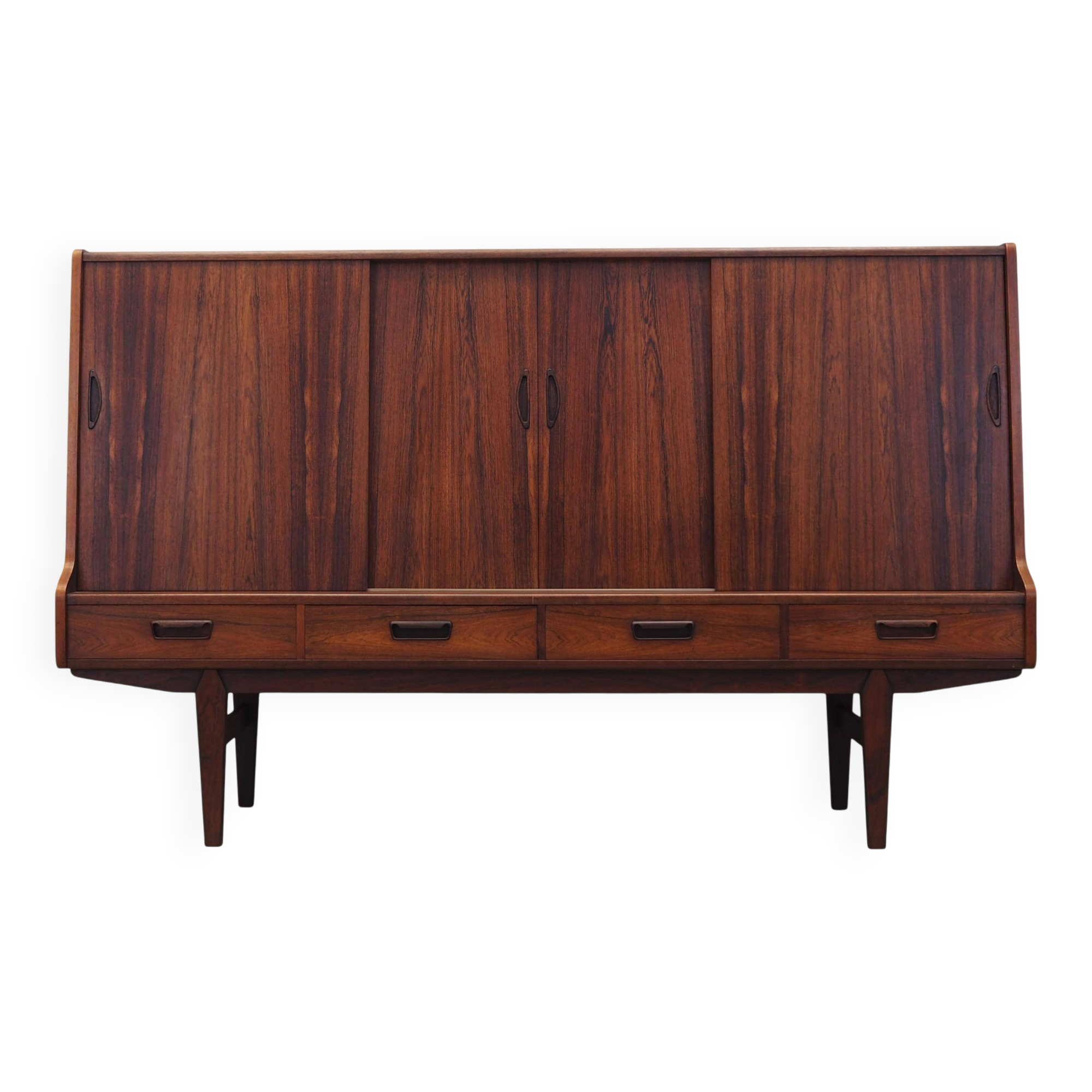 Rosewood highboard, Danish design, 1960s, production: Denmark
