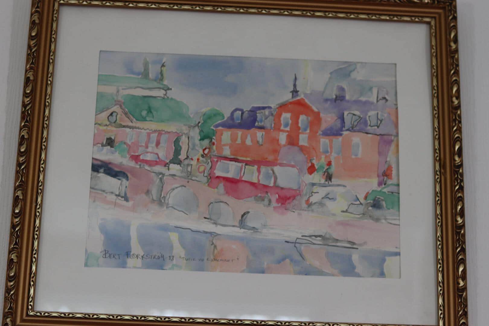 « Le trafic à la Maison du Chevalier » par Bert Forkström