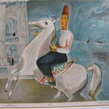 Pair of lithographs by Nahum Gutman