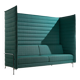 Alcove Xtra High Three-Seater Sofa by Ronan & Erwan Bouroullec for Vitra (MK10756)